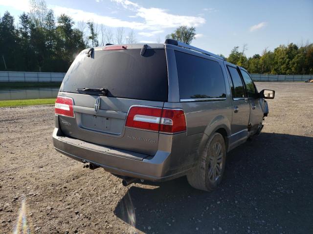 5LMFL28568LJ17002 - 2008 LINCOLN NAVIGATOR ვერცხლისფერი ფოტო 4
