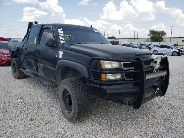 1GCHK23D37F166351 - 2007 CHEVROLET SILVERADO BLACK photo 1