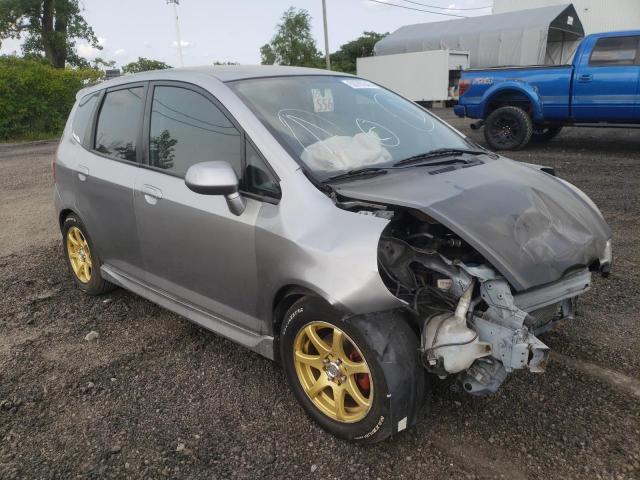 JHMGD38697S055346 - 2007 HONDA FIT S ვერცხლისფერი ფოტო 1