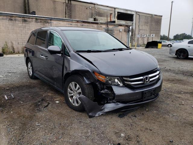 5FNRL5H31GB116491 - 2016 HONDA ODYSSEY SE GRAY photo 1