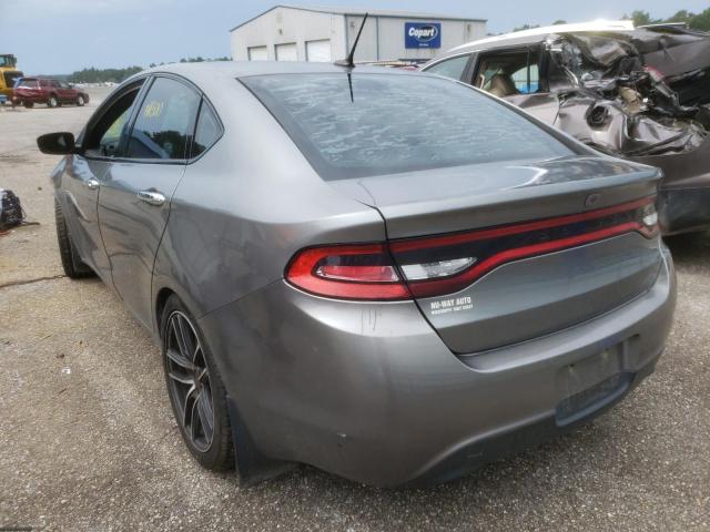 1C3CDFCH6DD703286 - 2013 DODGE DART LIMIT GRAY photo 3