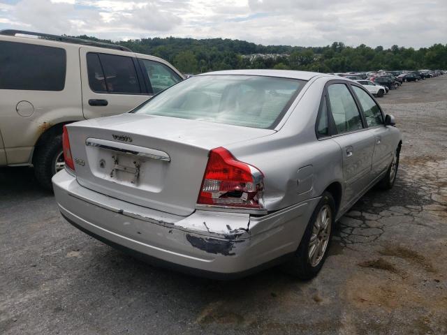 YV1TS59H041375961 - 2004 VOLVO S80 2.5T SILVER photo 4