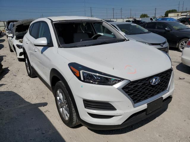 KM8J23A46KU915573 - 2019 HYUNDAI TUCSON SE WHITE photo 1