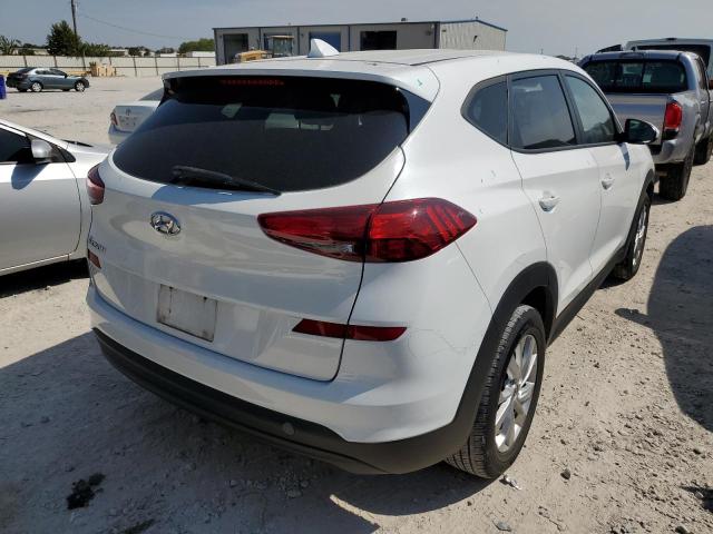 KM8J23A46KU915573 - 2019 HYUNDAI TUCSON SE WHITE photo 4