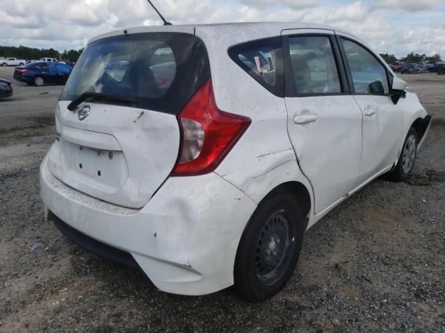 3N1CE2CP0JL370052 - 2018 NISSAN VERSA NOTE WHITE photo 4