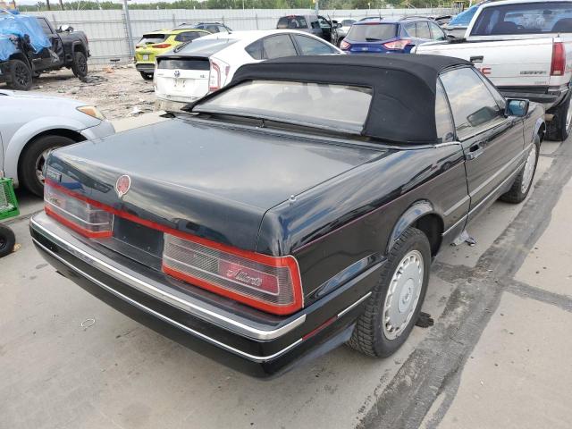 1G6VS3381MU126937 - 1991 CADILLAC ALLANTE BLACK photo 4