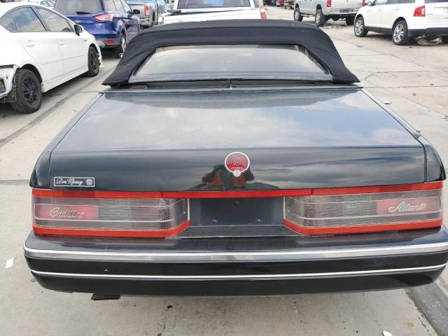 1G6VS3381MU126937 - 1991 CADILLAC ALLANTE BLACK photo 6