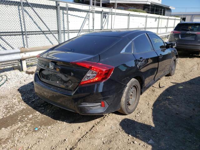 19XFC2F53HE222230 - 2017 HONDA CIVIC LX BLACK photo 4