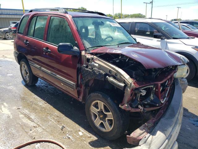 2CNBE13C626924907 - 2002 CHEVROLET TRACKER BURGUNDY photo 1