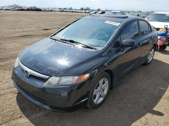 1HGFA169X8L018004 - 2008 HONDA CIVIC EXL 黑色 照片 2