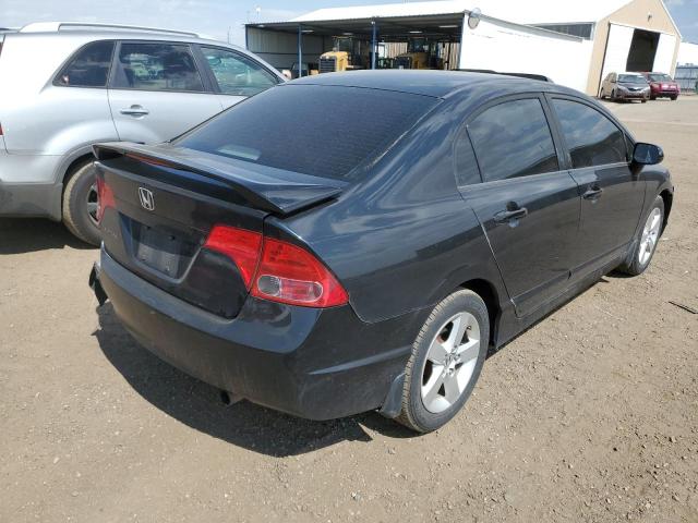 1HGFA169X8L018004 - 2008 HONDA CIVIC EXL 黑色 照片 4