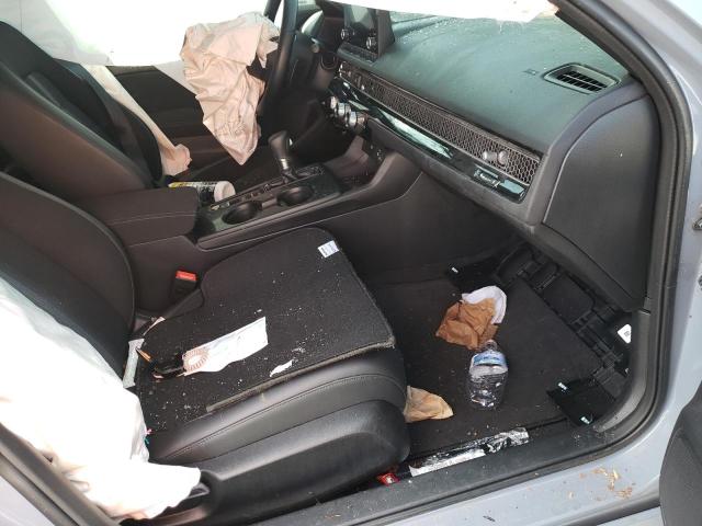 2HGFE2F58NH567653 - 2022 HONDA CIVIC SPOR GRAY photo 5