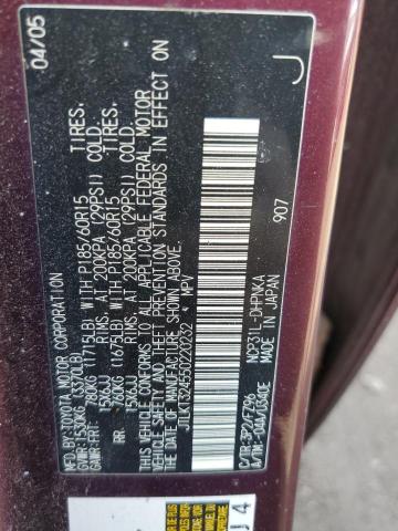 JTLKT324550220232 - 2005 TOYOTA SCION XB  照片 10