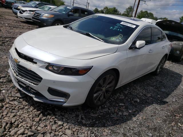 1G1ZH5SX2HF164939 - 2017 CHEVROLET MALIBU PRE WHITE photo 2