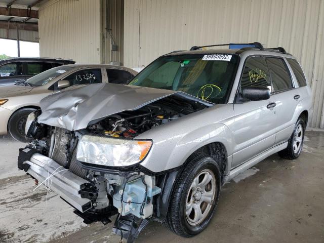JF1SG63627H719744 - 2007 SUBARU FORESTER 2.5X  photo 2