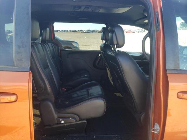 2D4RN7DG9BR751778 - 2011 DODGE GRAND CARA ORANGE photo 6