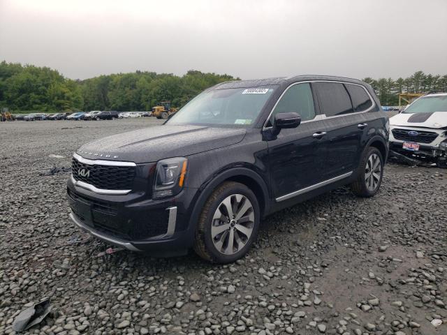 5XYP6DHC9NG248297 - 2022 KIA TELLURIDE BLACK photo 2