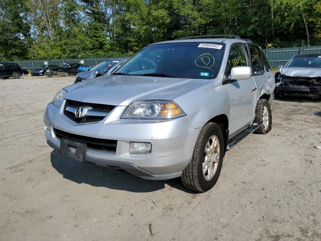 2HNYD18936H515153 - 2006 ACURA MDX TOURIN SILVER photo 2