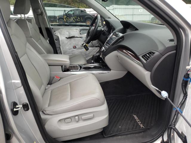 5FRYD3H88EB018434 - 2014 ACURA MDX ADVANC SILVER photo 5