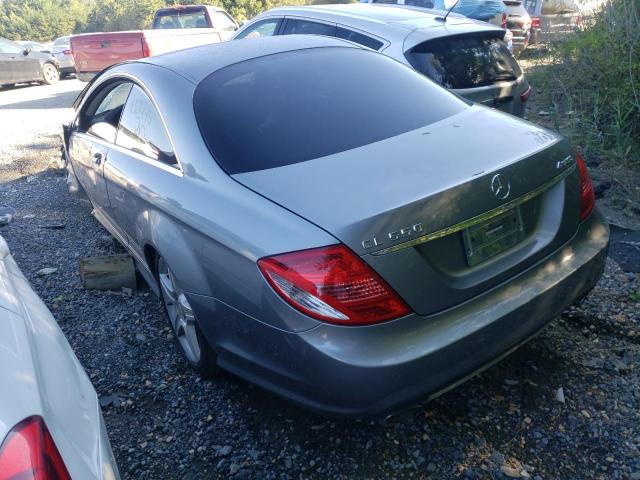 WDDEJ8GB3AA024965 - 2010 MERCEDES-BENZ CL 550 4MA GRAY photo 3