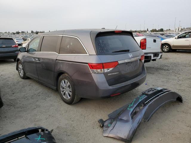 5FNRL5H63FB057081 - 2015 HONDA ODYSSEY EX GRAY photo 3