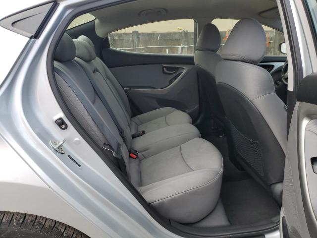 5NPDH4AE0CH070665 - 2012 HYUNDAI ELANTRA GL SILVER photo 6