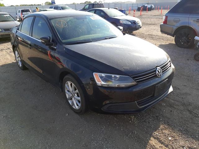 3VWDX7AJ6DM267981 - 2013 VOLKSWAGEN JETTA SE BLACK photo 1