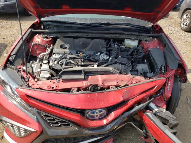 4T1K31AK3MU030819 - 2021 TOYOTA CAMRY XSE RED photo 7