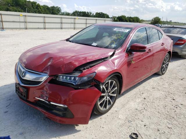 19UUB2F56HA006080 - 2017 ACURA TLX TECH RED photo 2