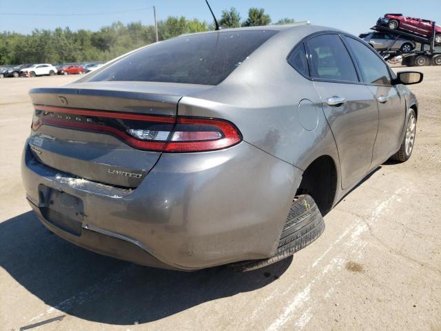 1C3CDFCA3DD293548 - 2013 DODGE DART LIMIT GRAY photo 4