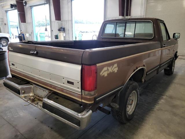 1FTEF14N1MLA10542 - 1991 FORD F-150 BROWN photo 4