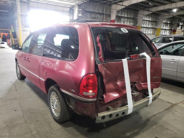 1C4GP64L1VB489487 - 1997 CHRYSLER TOWN & COU RED photo 3