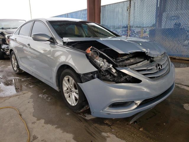 5NPEB4AC5BH110600 - 2011 HYUNDAI SONATA GLS BLUE photo 1