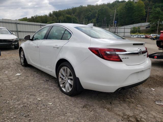 2G4GK5EX1G9107775 - 2016 BUICK REGAL WHITE photo 3