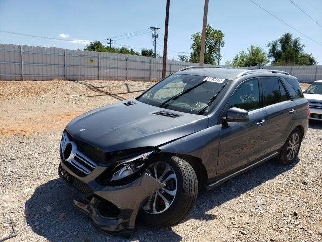 4JGDA5HB8GA719000 - 2016 MERCEDES-BENZ GLE 350 4M GRAY photo 2