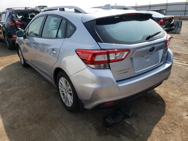 4S3GTAB67J3752209 - 2018 SUBARU IMPREZA PR SILVER photo 3