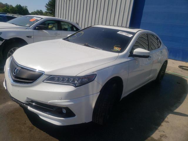 19UUB2F71FA009984 - 2015 ACURA TLX ADVANC WHITE photo 2