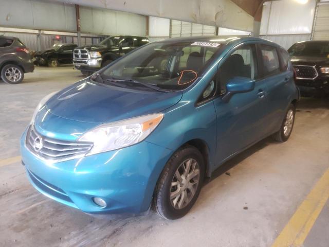 3N1CE2CP1FL431335 - 2015 NISSAN VERSA NOTE BLUE photo 2