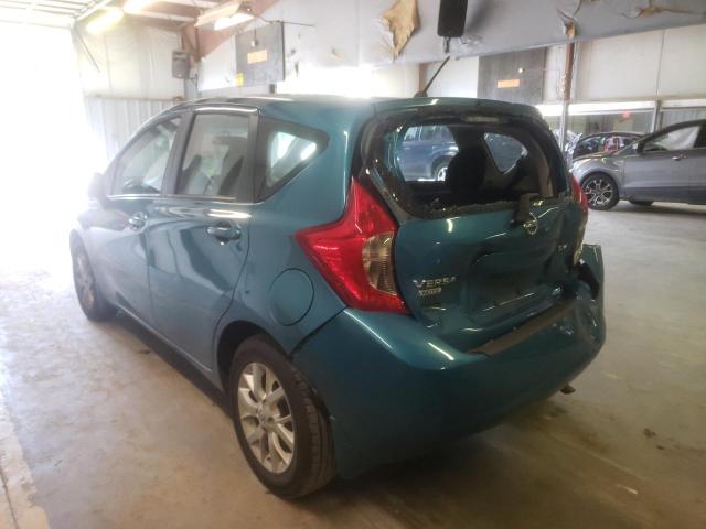 3N1CE2CP1FL431335 - 2015 NISSAN VERSA NOTE BLUE photo 3