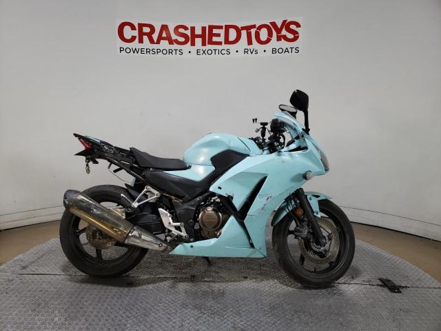 MLHNC5154K5500413 - 2019 HONDA CBR300 RA TEAL photo 1