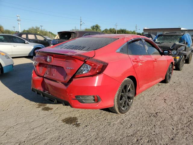 2HGFC2F81KH506737 - 2019 HONDA CIVIC SPOR RED photo 4