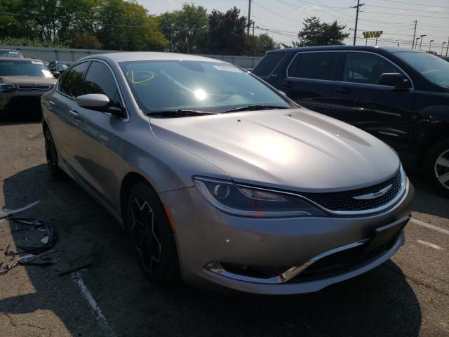 1C3CCCCB5FN545288 - 2015 CHRYSLER 200 C GRAY photo 1