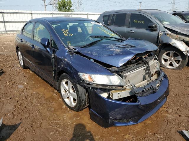 19XFA1F61AE026396 - 2010 HONDA CIVIC LX-S أزرق صورة 1