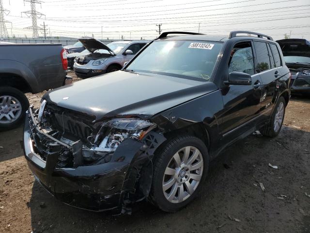 WDCGG8HB1BF668611 - 2011 MERCEDES-BENZ GLK 350 4M BLACK photo 2