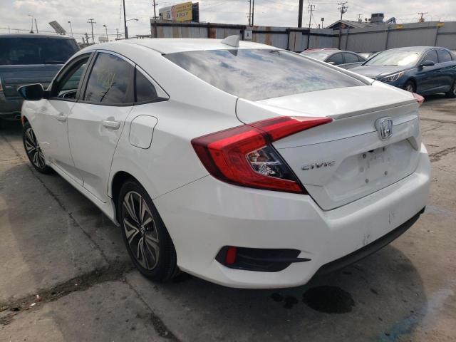 JHMFC1F73JX005681 - 2018 HONDA CIVIC EXL Biały zdjęcie 3