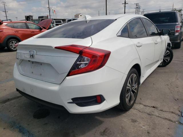 JHMFC1F73JX005681 - 2018 HONDA CIVIC EXL Biały zdjęcie 4