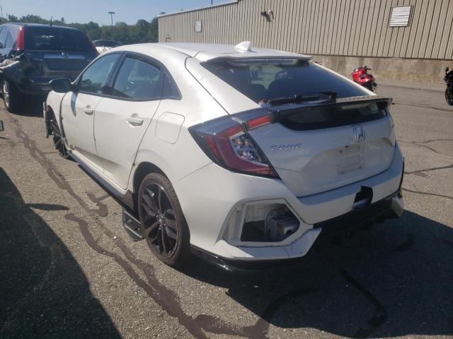 SHHFK7H40LU415165 - 2020 HONDA CIVIC SPOR WHITE photo 3