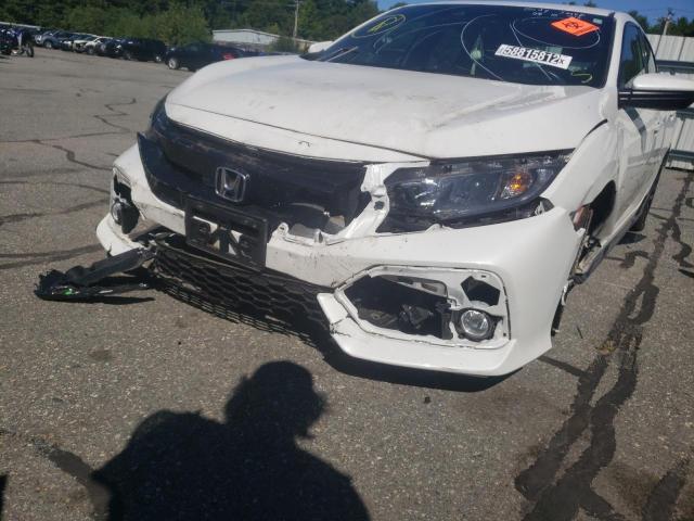 SHHFK7H40LU415165 - 2020 HONDA CIVIC SPOR WHITE photo 9