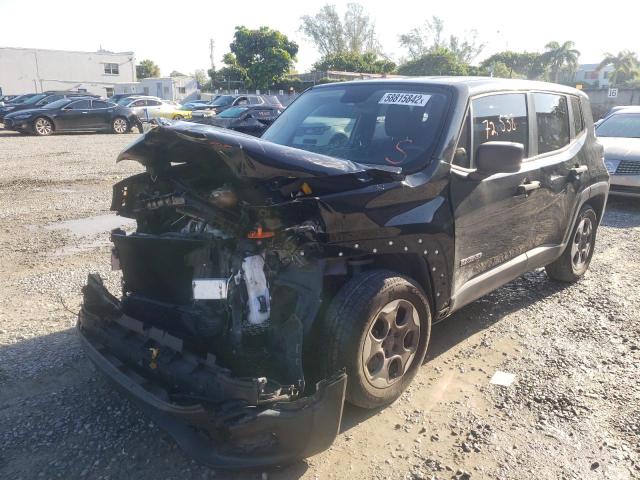 ZACCJAAH0FPB52944 - 2015 JEEP RENEGADE S Qara foto 2