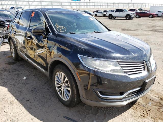 2LMTJ6KR4GBL27888 - 2016 LINCOLN MKX SELECT BLACK photo 1